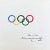 olympic rings designed in 1912 by Baron Pierre de Coubertin